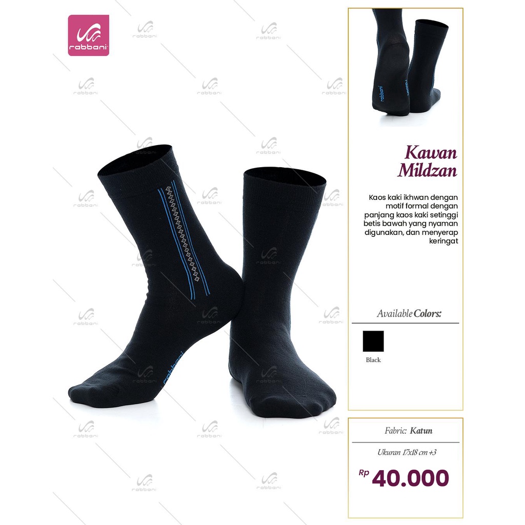 Kaos kaki rabbani Pria Kawan MIldzan