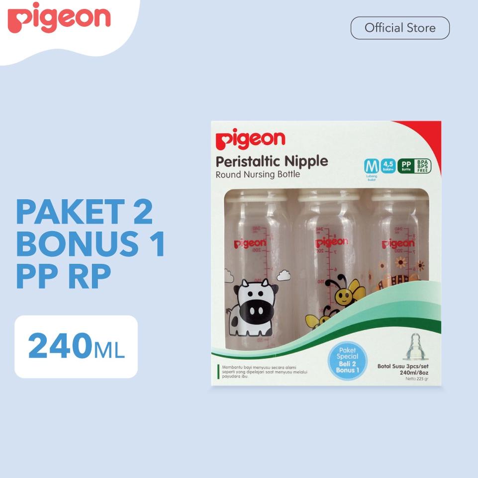 TERMURAH PIGEON Paket PP RP 240Ml | Botol Susu Bayi
