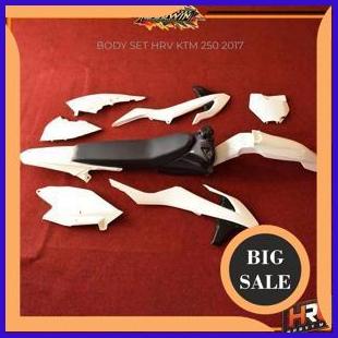 parts Body Trail Bodyset cover body HRV KTM 250 2017 ORI Orange putih 140ZZ3