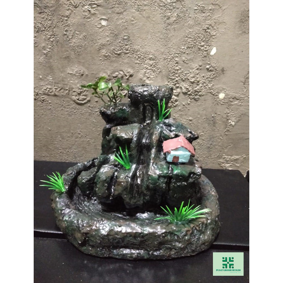 Tempat Pembakar Dupa Aromatherapy Back Flow Waterfall Incense Burner