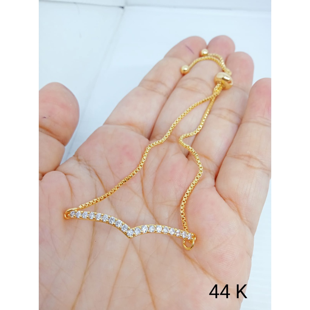 GELANG FUJI  PERHIASAN IMITASI LAPIS EMAS