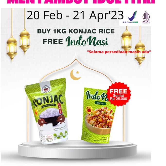 

☜ Beras Porang Konjac 1 Kg ☼