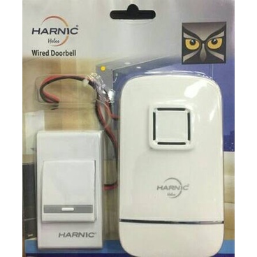 Terlaris Bel Heles D-131 Door Bell / Bel Pintu Kabel Battery Dengan Tombol