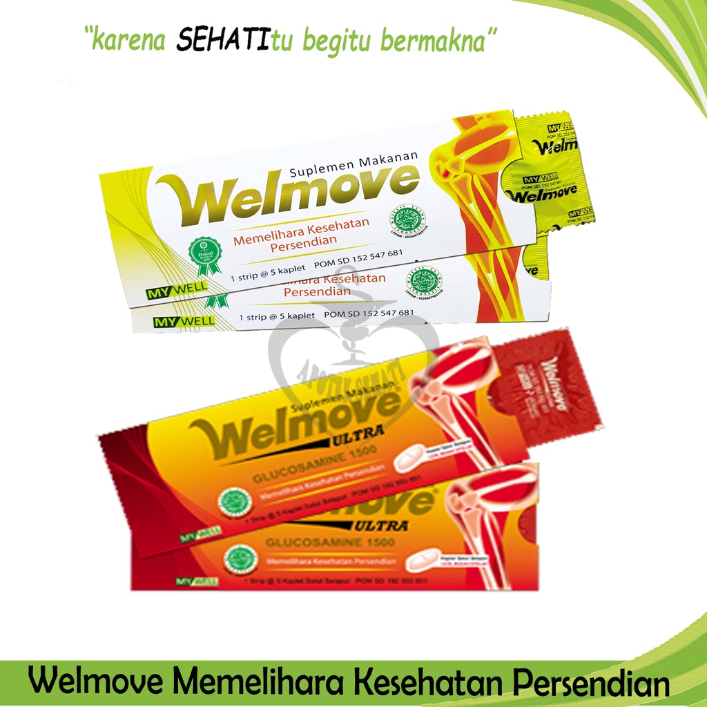 Welmove Wellmove Vitamin Tulang Dan Nyeri Sendi Glukosamin