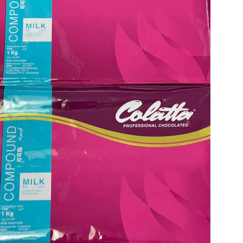 

➩ Coklat Colatta Milk Chocolate Compound 1kg ♩