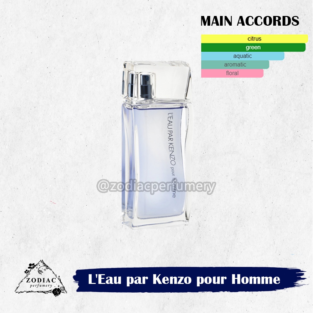 Kenzo L'Eau par Kenzo pour Homme EDT 100ml [100% Original]