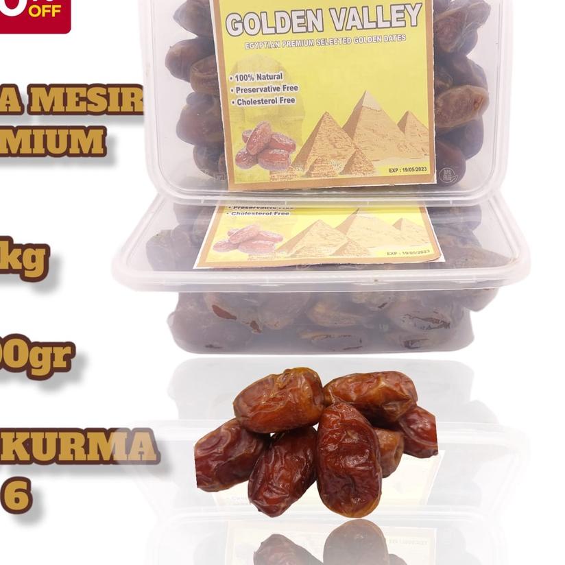 

☞ Kurma mesir super 1kg [ KEMASAN BOK MIKA ] ❃