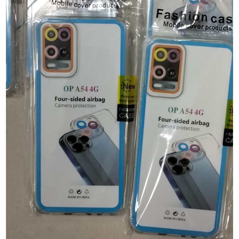 Softcase Silikon OPPO A54 Clear Case Bening Casing full pelindung