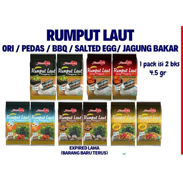 

7.7 Product HOT mama suka rumput laut (2*45gram)