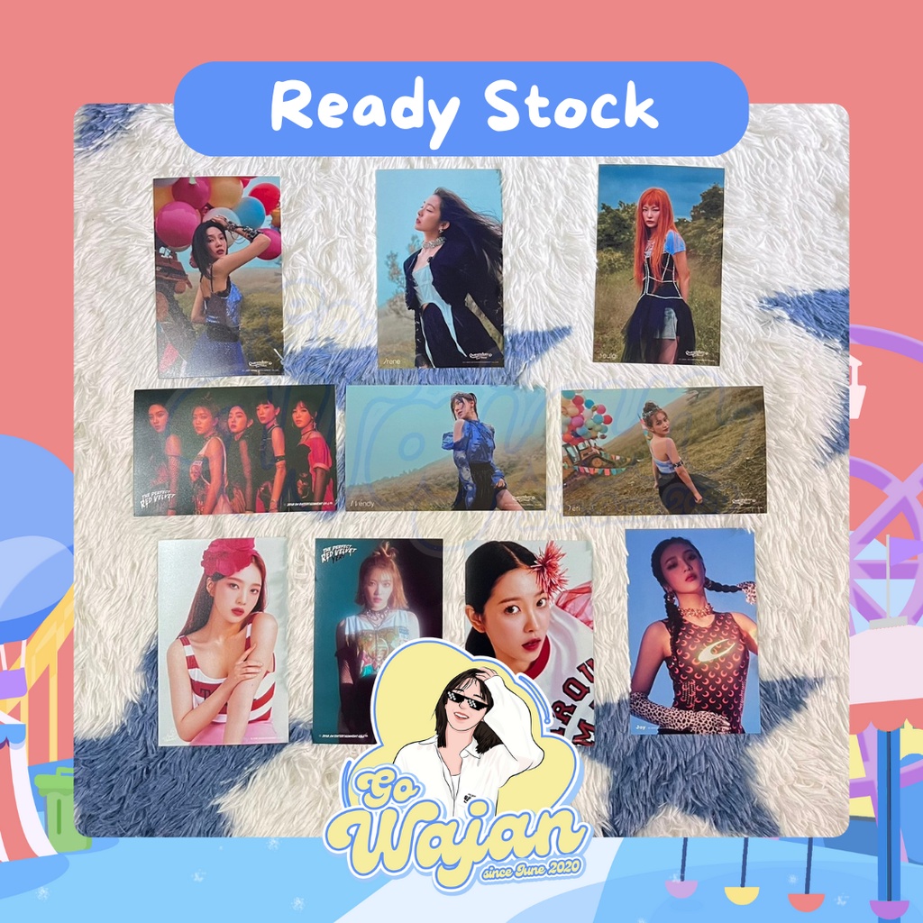 [ READY STOCK ] PHOTOSET SUMMER MAGIC THE REVE FESTIVAL DAY 1 SEULGI JOY YERI GROUP RED VELVET PC IR