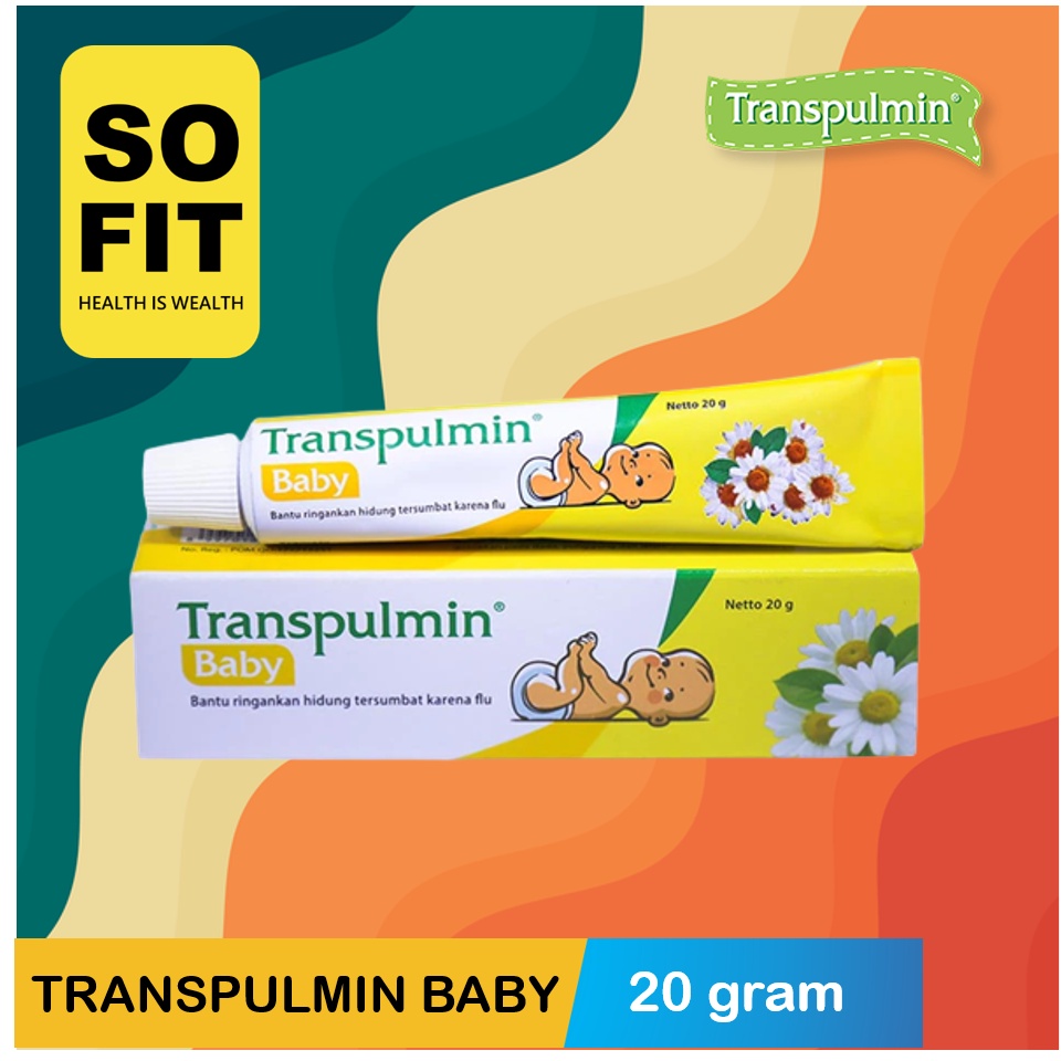 Transpulmin BABY Balsem 10gr  20g / Balsam Bayi Hidung Tersumbat / SO FIT