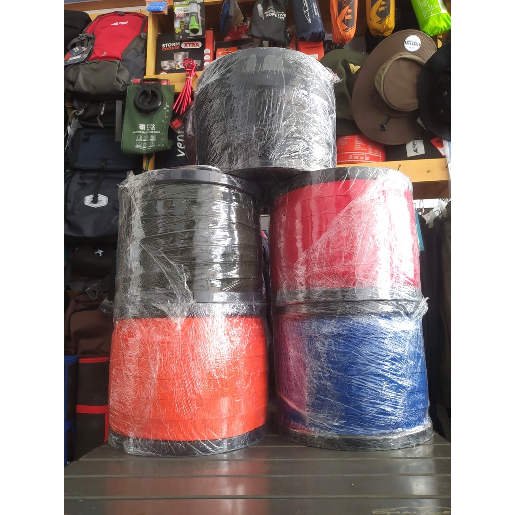 Jual Tali bing 4,5m x 26 mm tubular sling climbing body harness