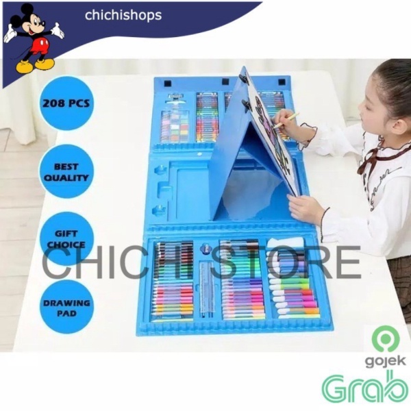 

Promo BUKU MEWARNAI SET ANAK ALAT MENGGAMBAR COLOURING PAINTING LENGKAP CC - Merah Muda Murah