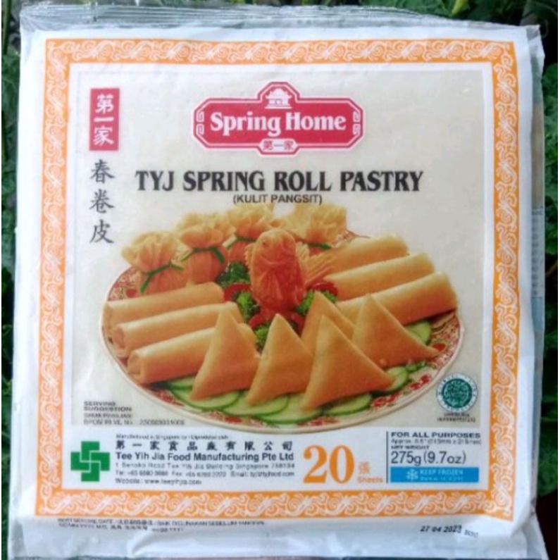 

TYJ Spring Roll Pastry / Kulit Lumpia