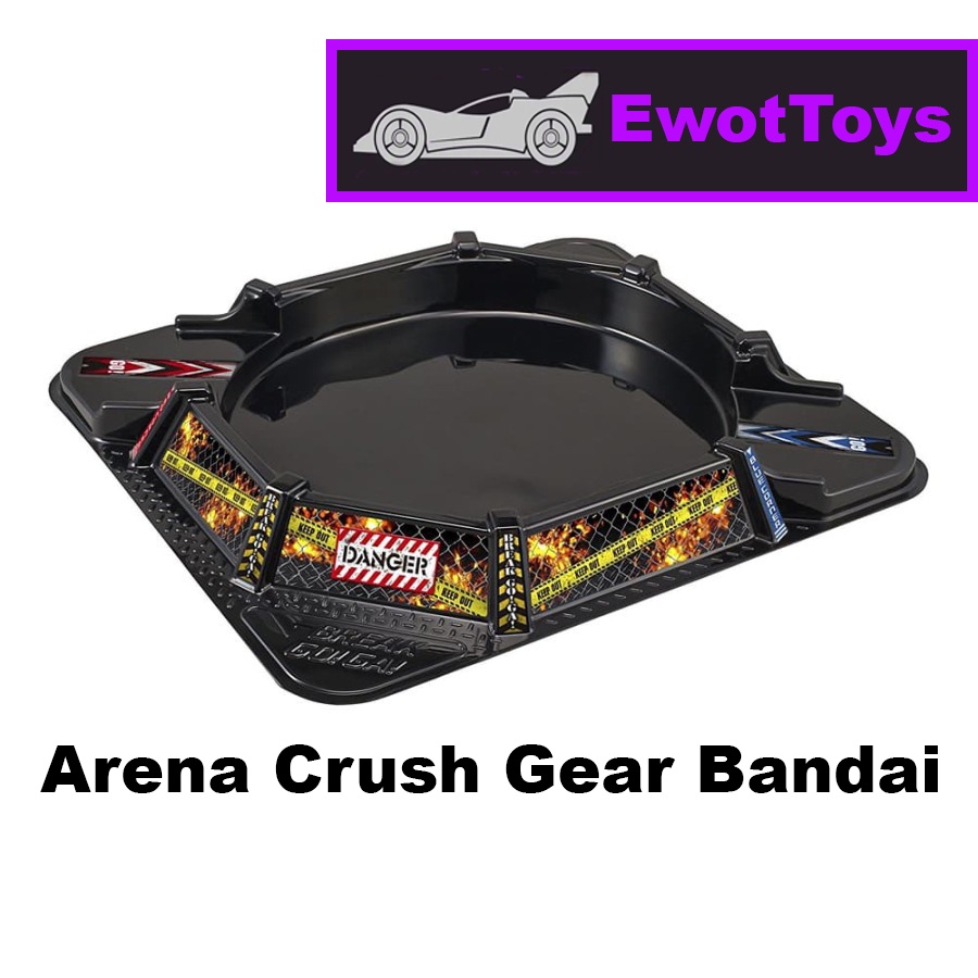 Arena Crush Gear Bandai Break Go Ga - Beyblade Juga Bisa