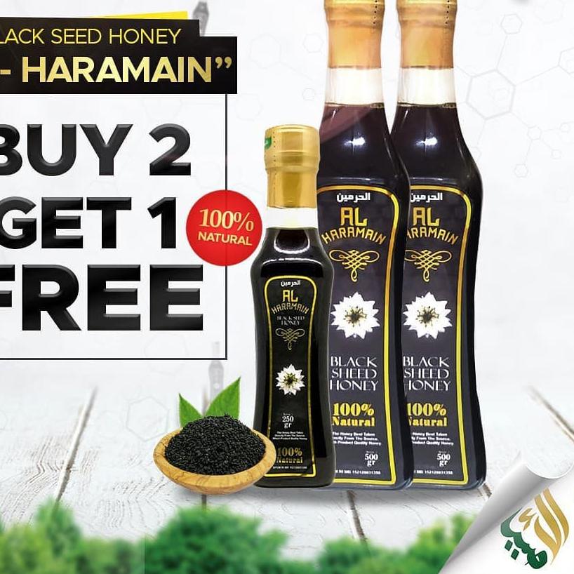 

☋ Fakheera Manis Dari Bunga Habbatusauda 500gr x 2 Get 1 Free 250 Gr Fakheera Honey ☼