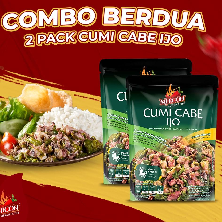 

Jangan ketinggalan Mercon Merah Putih - Hemat Combo Berdua || 2 x Cumi Cabe Ijo