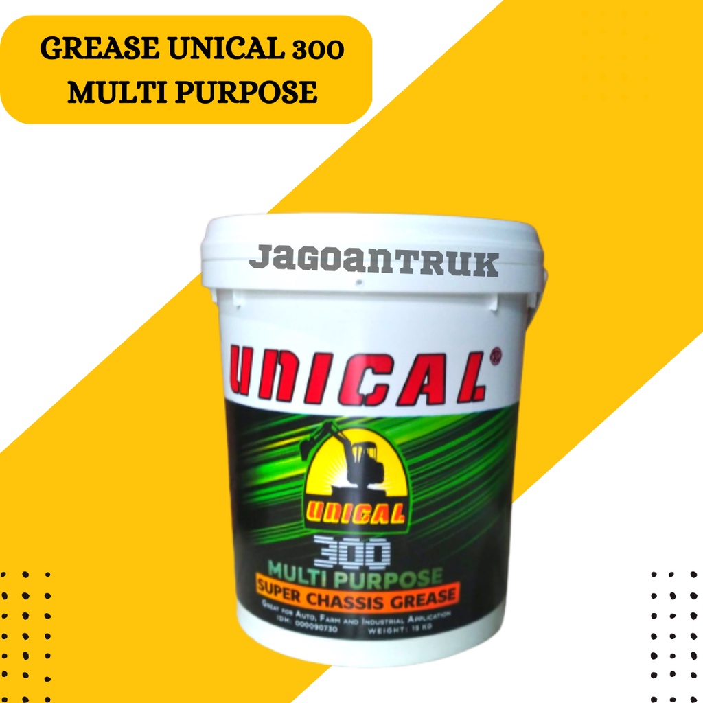 Grease Unical Super Chasis Grease Hijau Pail 15kg/Minyak Gemuk 300F-CD