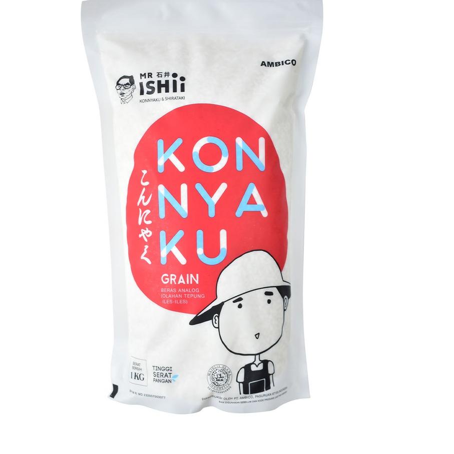 

◘ Shirataki Konnyaku Rice / Beras shirataki 1 Kg ♬