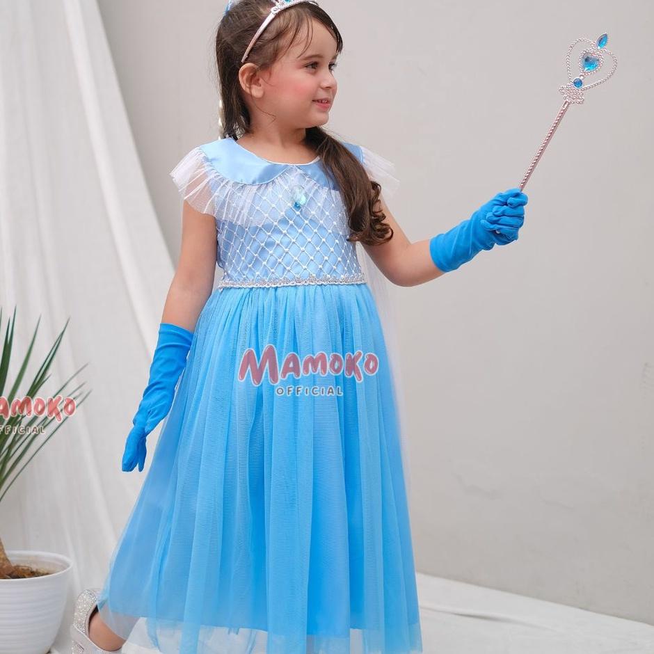 ➴ Baju anak princess perempuan | gaun anak perempuan | baju frozen anak perempuan | baju frozen | ga