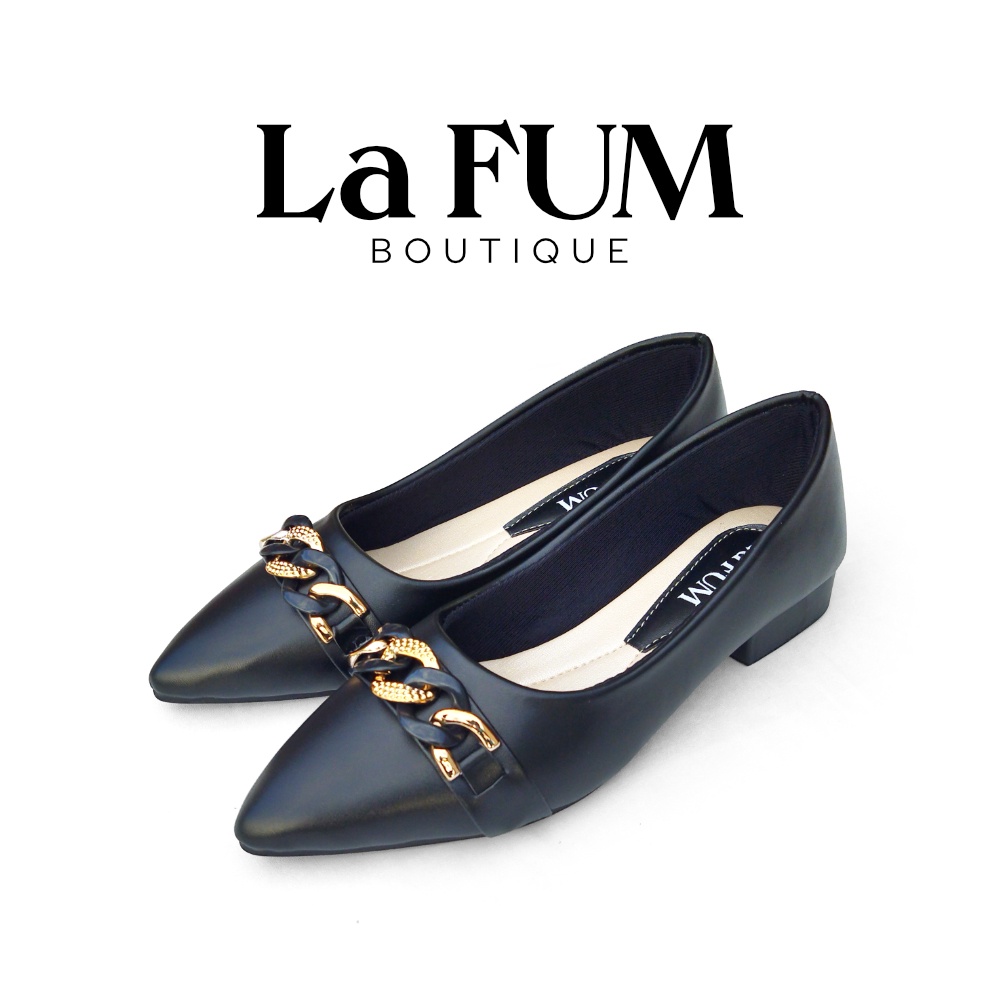 Sepatu Pantofel Wanita Casual Pansus heels - Deluxe by La FUM