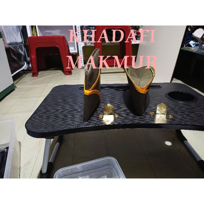 Topi mut dan pin Mut pol pp Gol 3d - 4A