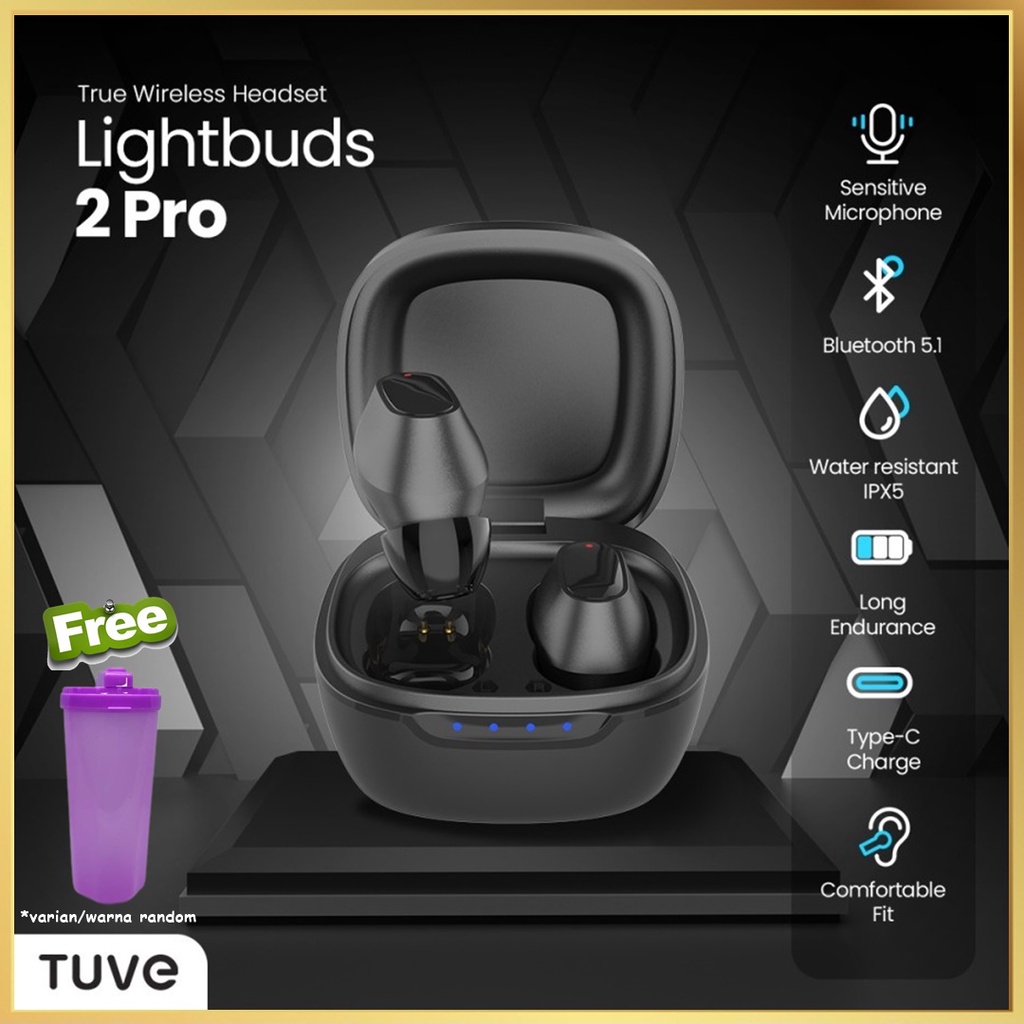 Tuve LightBuds Light Buds 2 Pro TWS True Wireless Headset Earbuds