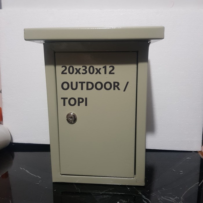 Terlaris Box Panel Listrik 20X30 Outdoor / Box Panel 20X30 Topi