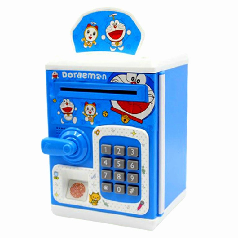 Celengan Atm Sidik Jari Money Safe Box Celengan Anak - Kenji Shop