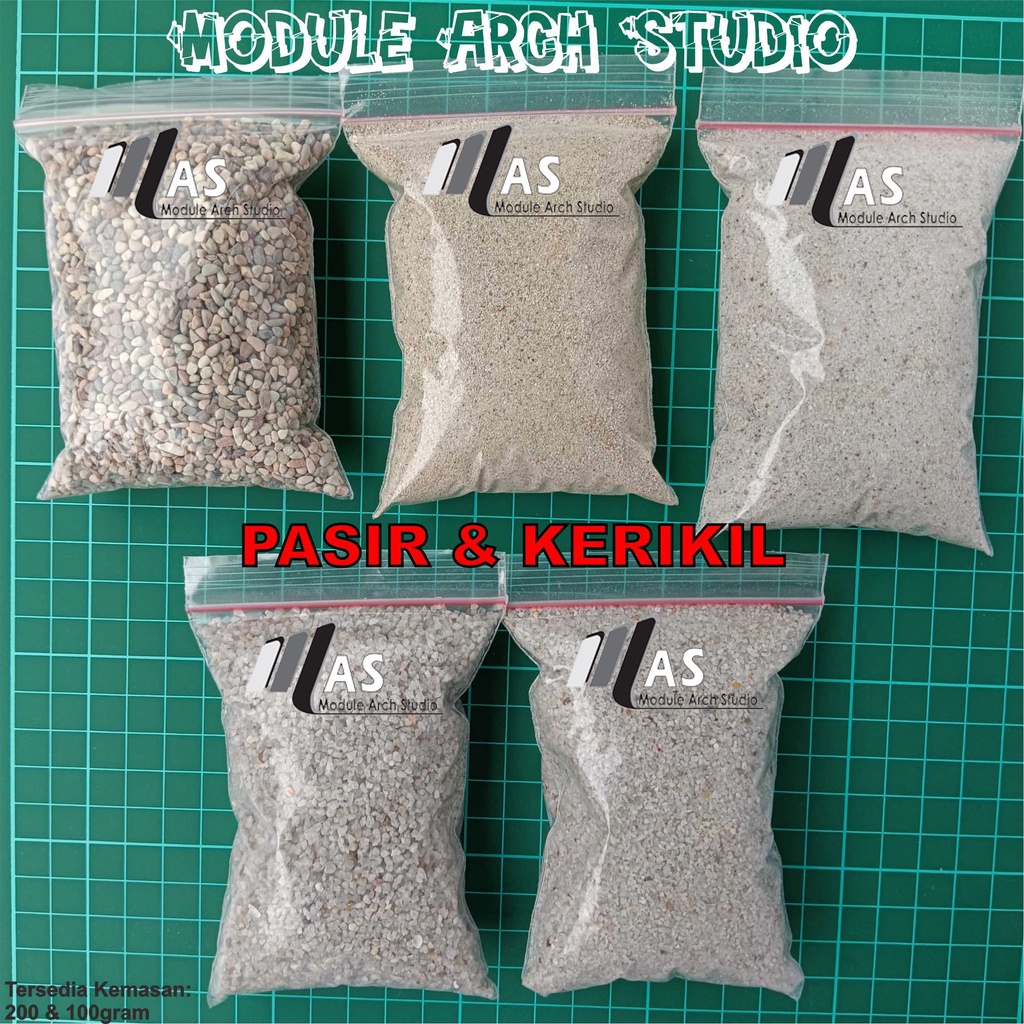 Pasir Maket - Kerikil Maket - Pasir Pantai