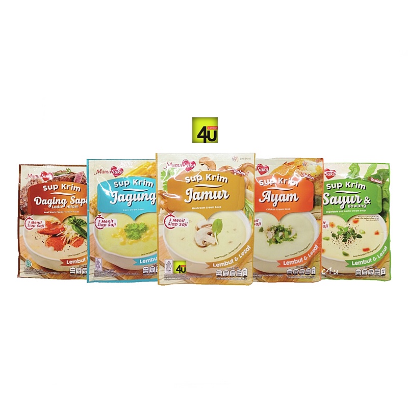 

Mamasuka - Sup Krim Instan - 1 sachet