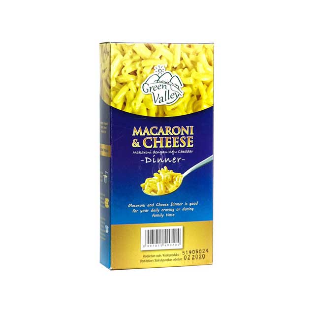 

GREEN VALLEY MACARONI & CHEESE 200G