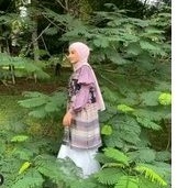 Binar blouse size M by Vanilla hijab ( NEW BUKAN PRELOVED)