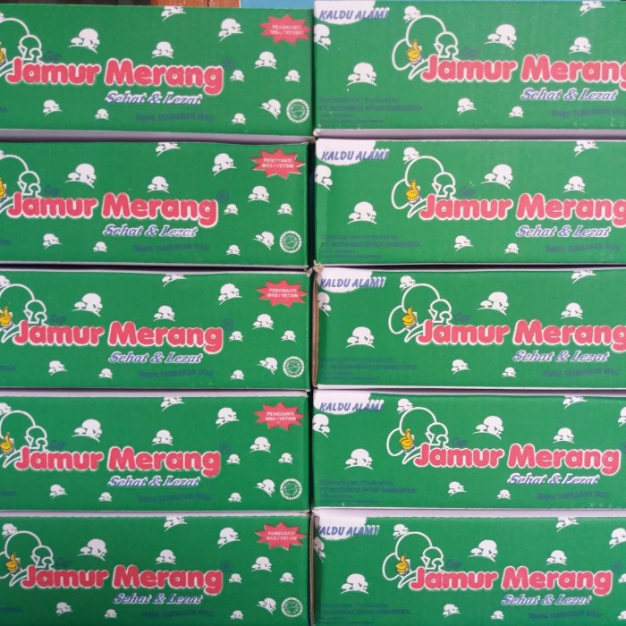 

Kaldu Jamur Merang 1 Dus isi 10 Pack