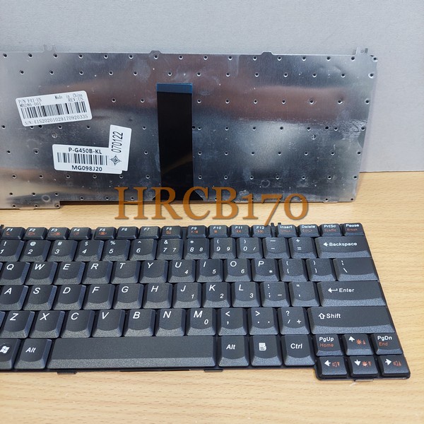 Keyboard Laptop Lenovo G450 G420 G430 G530 N100 N200 - Hitam -HRCB