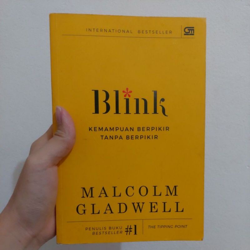 BUKU ORI BEKAS - Blink: Kemampuan Berpikir Tanpa Berpikir (Malcolm Gladwell)