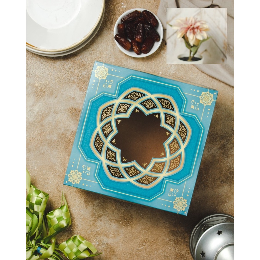 

Cake Box Packaging Hampers Lebaran Kotak Idul Fitri Kemasan| CB2210 IF