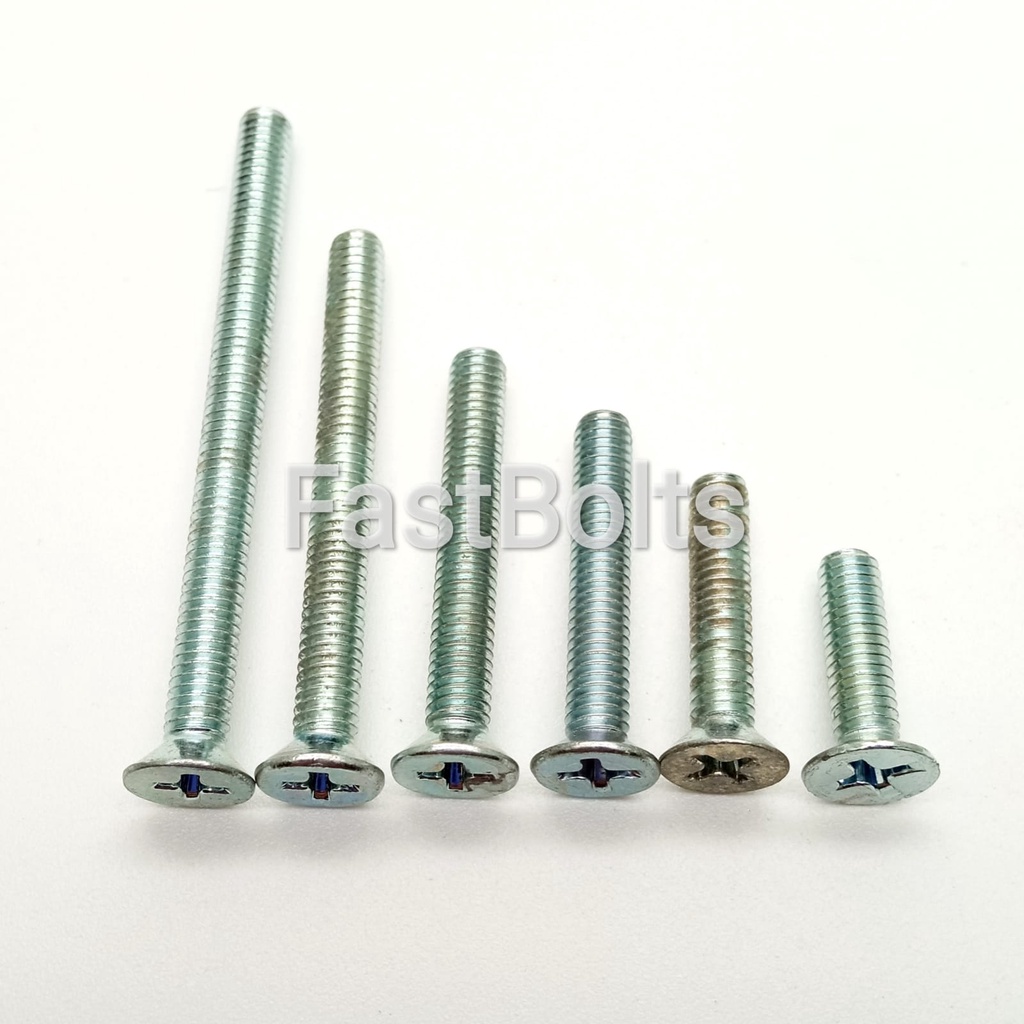 Baut JF 4 x 25 / Baut JF M4 / Baut Obeng Plus Kunci 7