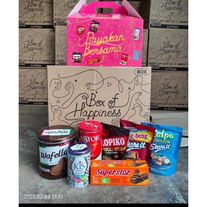 

Parcel Paket Lebaran Box Of Happiness dari Mayora 2026