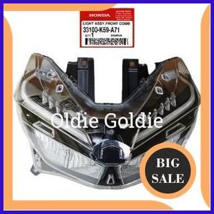 accessories 33100-K59-A71 Reflektor Assy Lampu Depan Vario 125 150 LED 2018 - 2021 AHM 33100K59A71 1