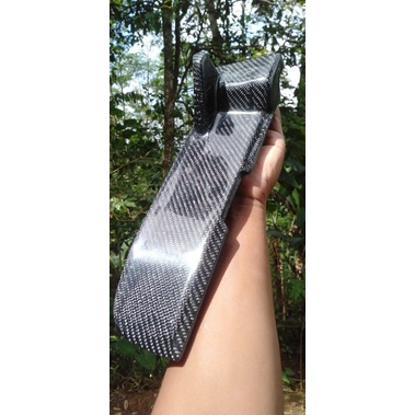 COVER,TUTUP CVT,TATAKAN CVT NOUVO Z CARBON KEVLAR