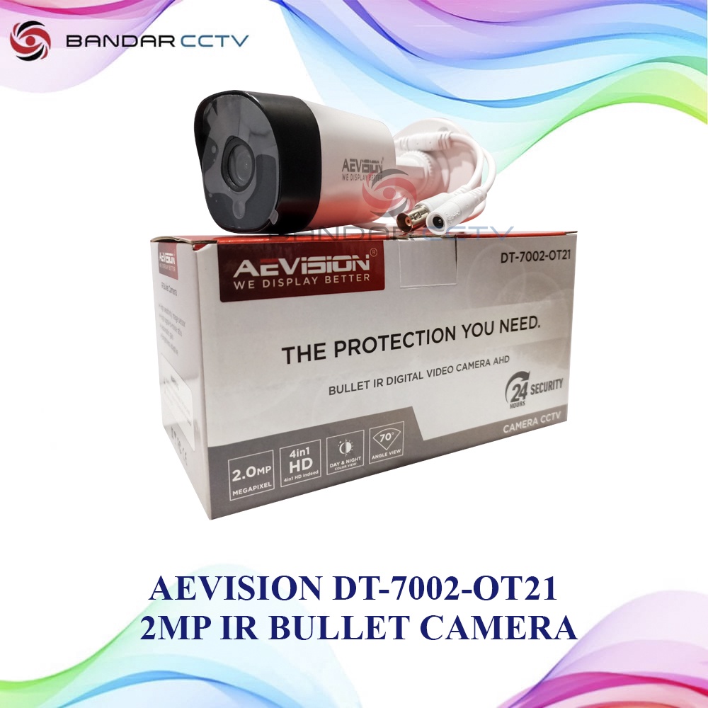 Aevision IR Bullet Camera 2MP Outdoor Camera DT 7002 OT21