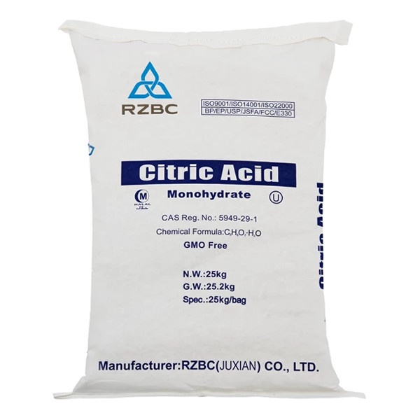 SITRUN BAJU /Citric Acid Monohydrate /Sitrun 1sak@25kg penghilang noda pakaian