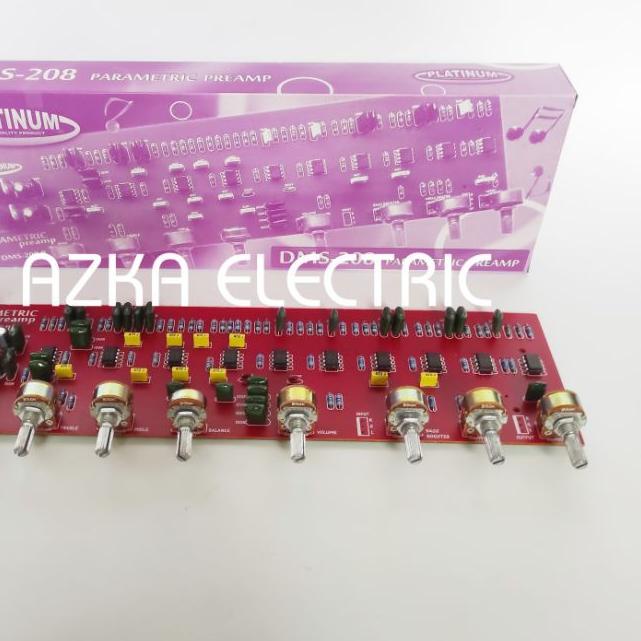 ✪ Kit Parametrik Stereo Tone Control DMS 208 ☁