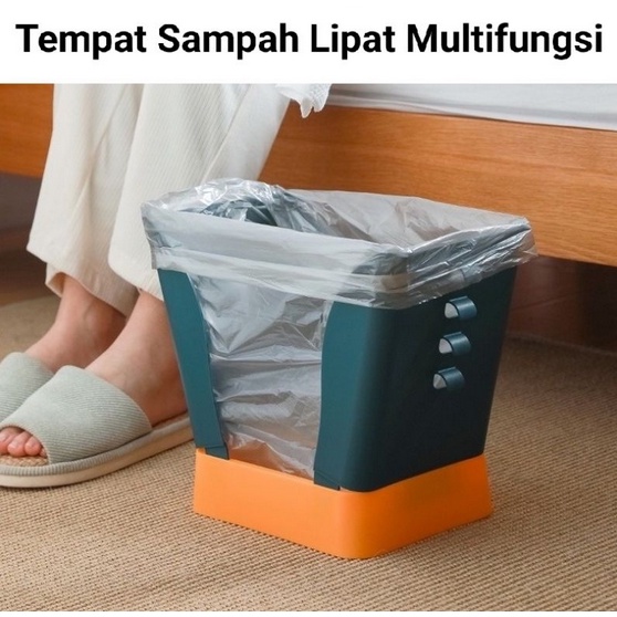 BB7 - Tempat Sampah Lipat Multifungsi Tong Sampah Lipat Magic