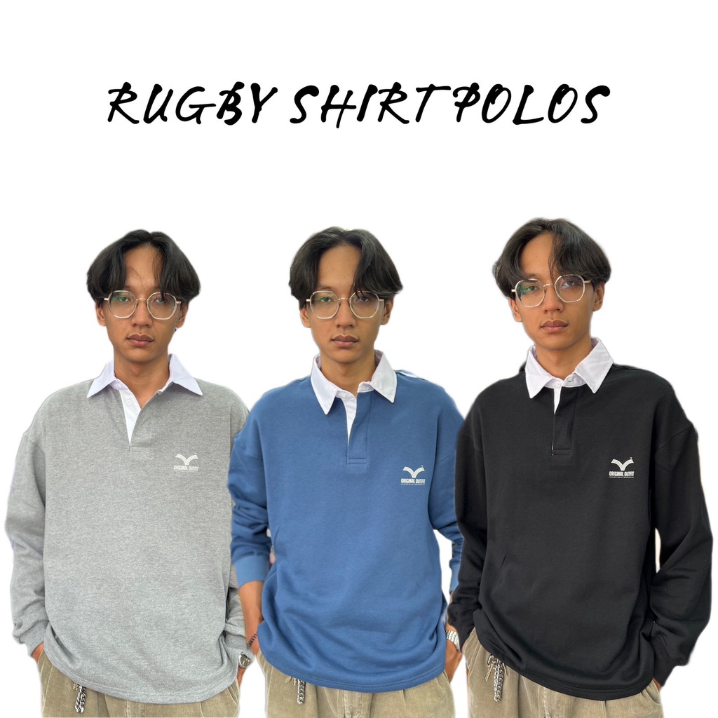 RUGBY SHIRT POLOS BY THE ORIGINAL OUTFIT