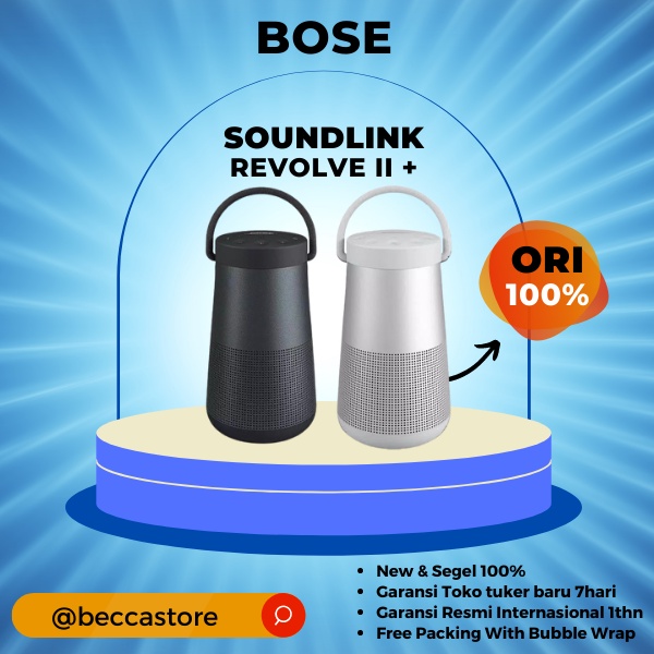 Bose Soundlink Revolve + II Revolve Plus II Bluetooth Speaker ORIGINAL 100%