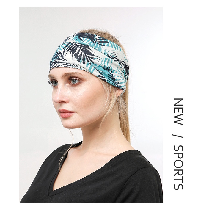 Bandana Hairband Headband Eropa Dan Amerika Gaya Panas Baru Topi Beanie Sorban Topeng Olahraga Luar Ruangan Dan Sorban Rekreasi Aksesoris Rambut Pita Rambut