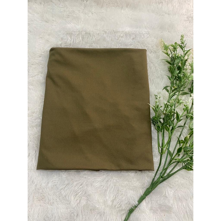 Hijab Instan jersey segitiga|| Jilbab segitiga jersey instan-coklat tanah