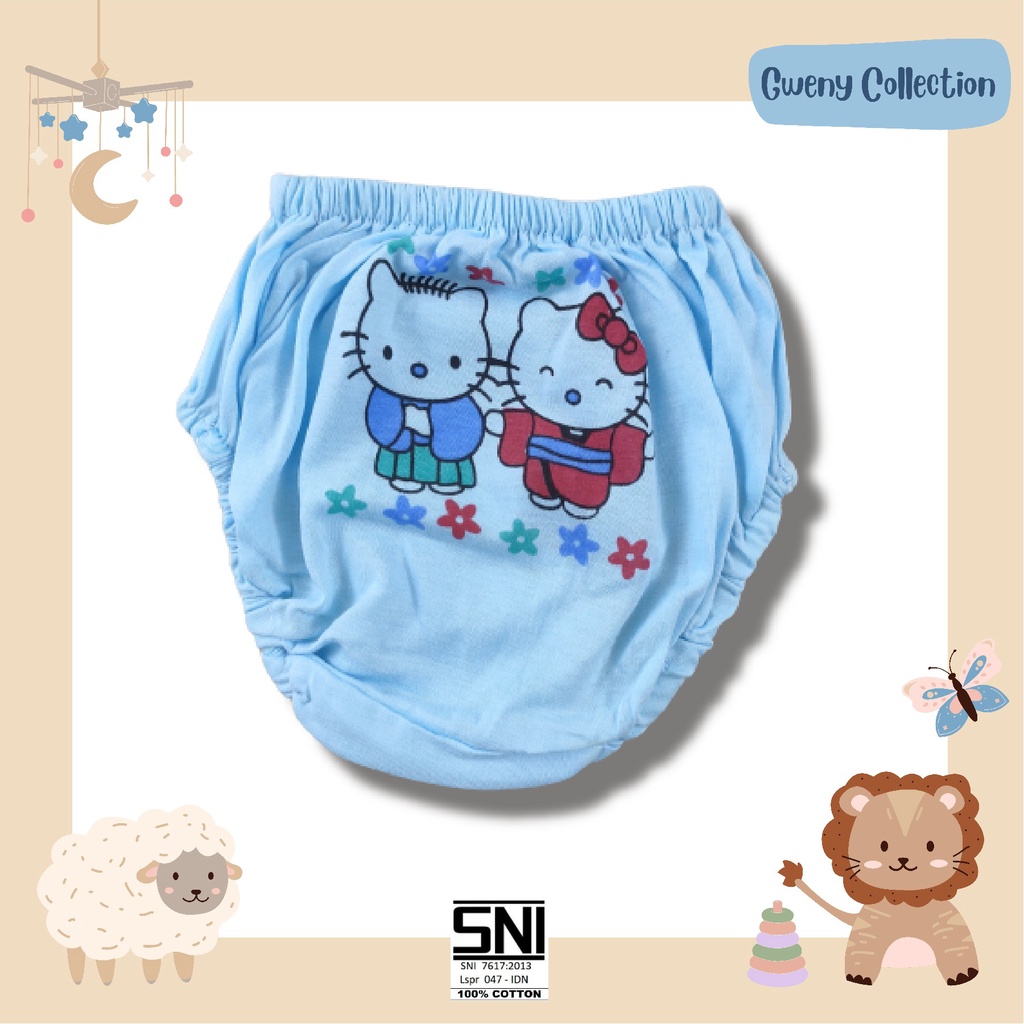 CELANA DALAM ANAK PEREMPUAN CD ANAK SIZE M, L, XL  (CD CT 11)
